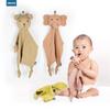 Baby Comfort Blanket & Sleep Companion Doll - Rabbit Teething Toy & Washcloth