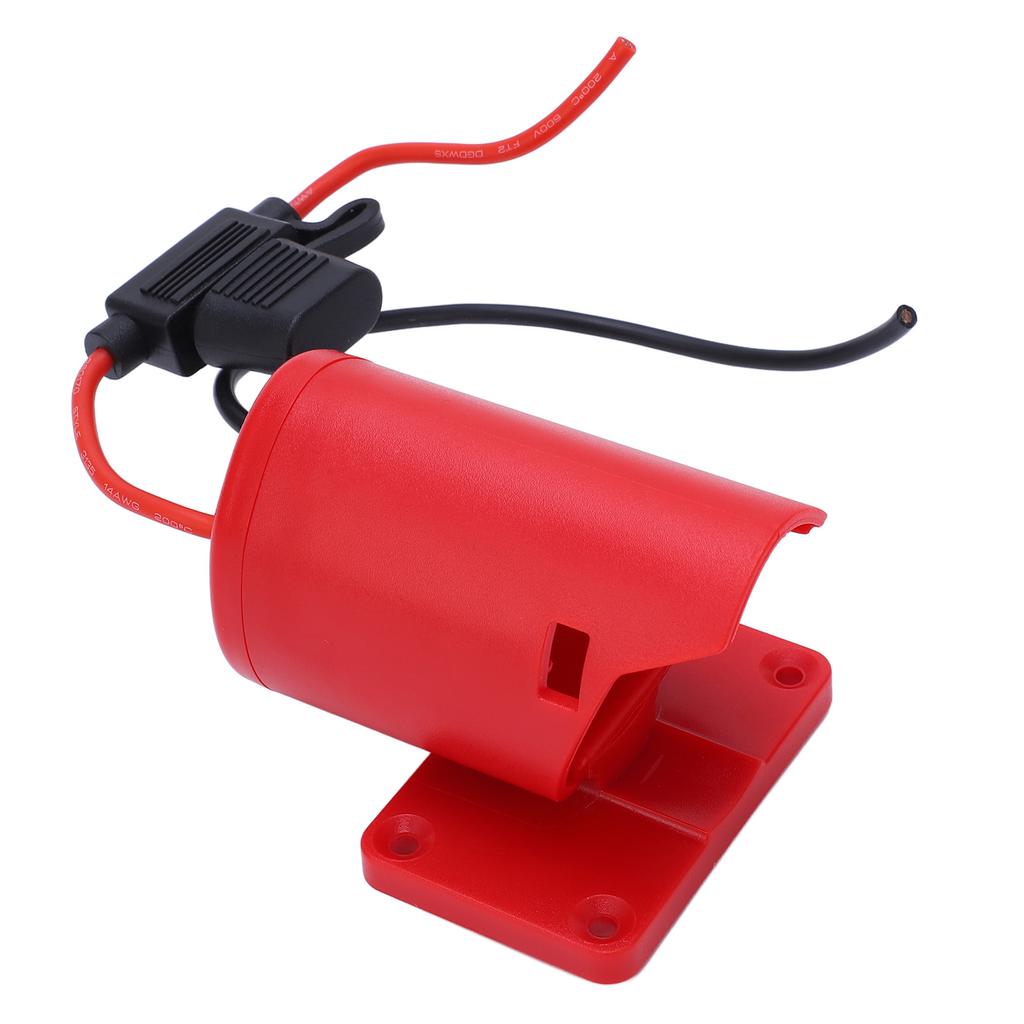 Batterieadapter ABS-Gehäuse 12V Lithium-Batterie Konverter Ersatz mit 30A Sicherung für M12