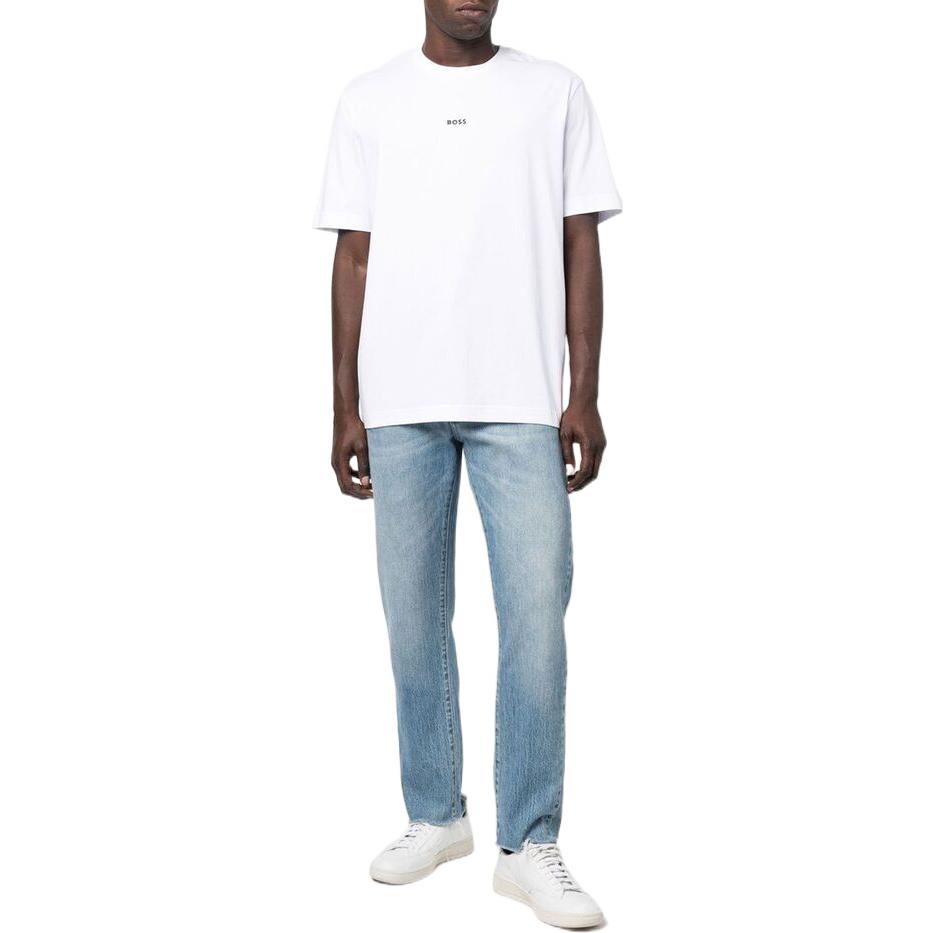 Boss HUGO BOSS Logo Printed Crewneck T Shirt 50473278-100