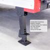 Folding Trailer Stabilizer Jack 650lbs Support 1000lbs Lifting Capacity 290-455mm Telescoping Adjustable Swing Down Outriggers
