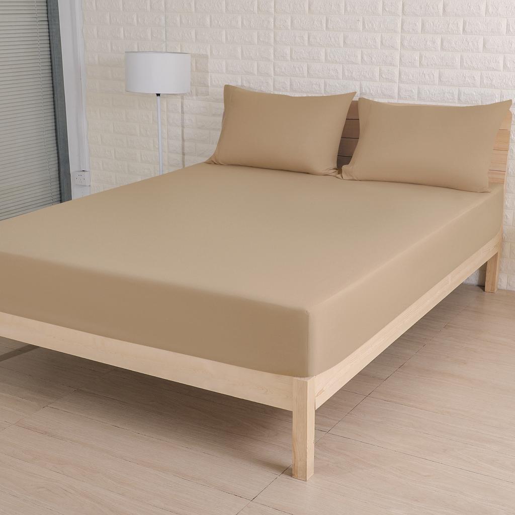 Bettlaken-Set für 90 Bett Queen Gebürstete Mikrofaser Bettlaken-Set Uni Bettwäsche-Set Juego