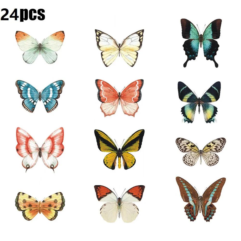 Large Size Butterfly Stickers Anti-Collision Glass Clings Doors Glass Decor Home Decoration Stickers