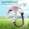 Funny Adjustable Dog Cat Helmets Lightweight Hard Pet Motorcycle Helmet Pink with Ear Holes Dog Helmet Hat Pet Accessories