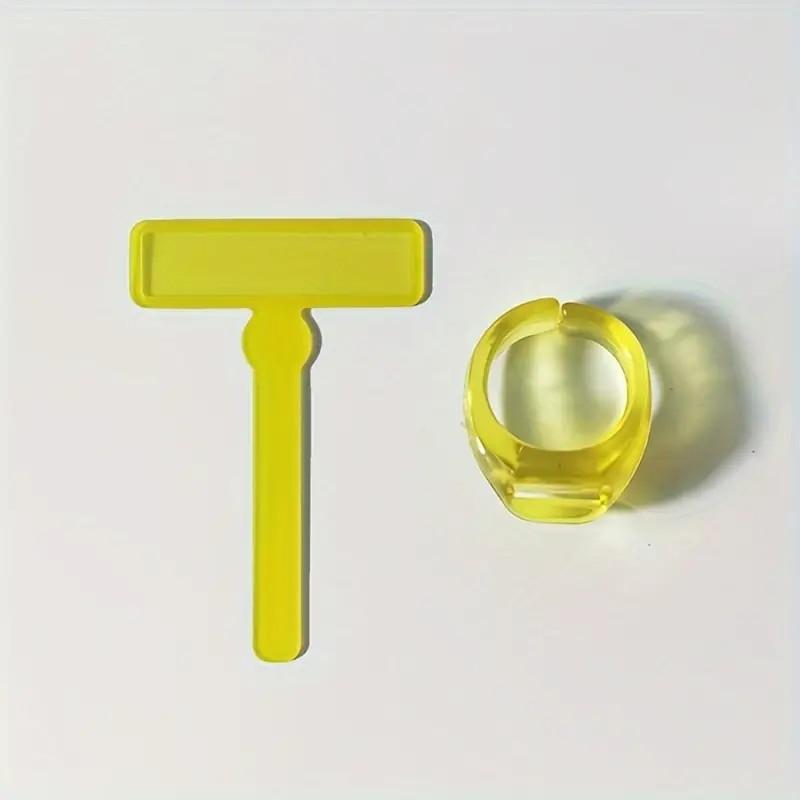 

1 набор Креативный трекер чтения с 8 цветными кольцами для пальцев, Выделители для фокусировки пальцем, Направляющая для чтения, Лучшее соотношение цены и качества