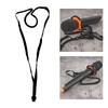 Neck Microphone Holder,Cordless Mic Stand Stay,Accessories,Free Hand,with Adjustable Necklace String