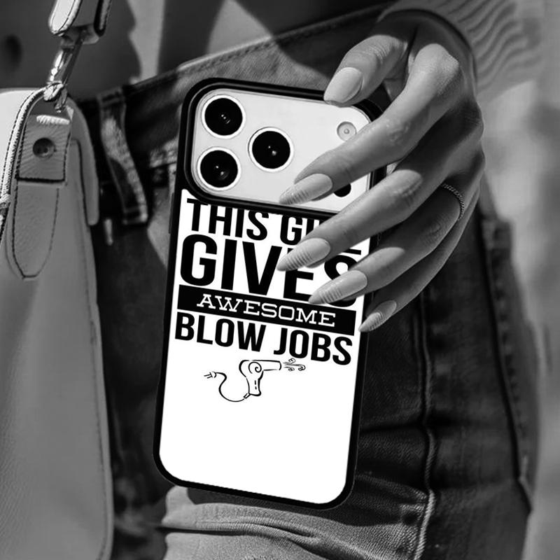 Hair Stylist Scissors Brush switch Novelty Fundas Phone Case For iPhone 17 Air 14 15 13 12 Max Cover For Apple 16 16e 11 Pro Max