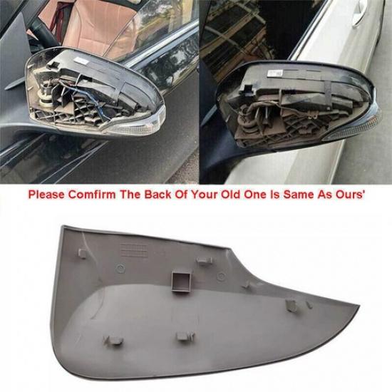 Silver Right Side Rearview Mirror Cap Cover Shell For Toyota Corolla 2014-2018