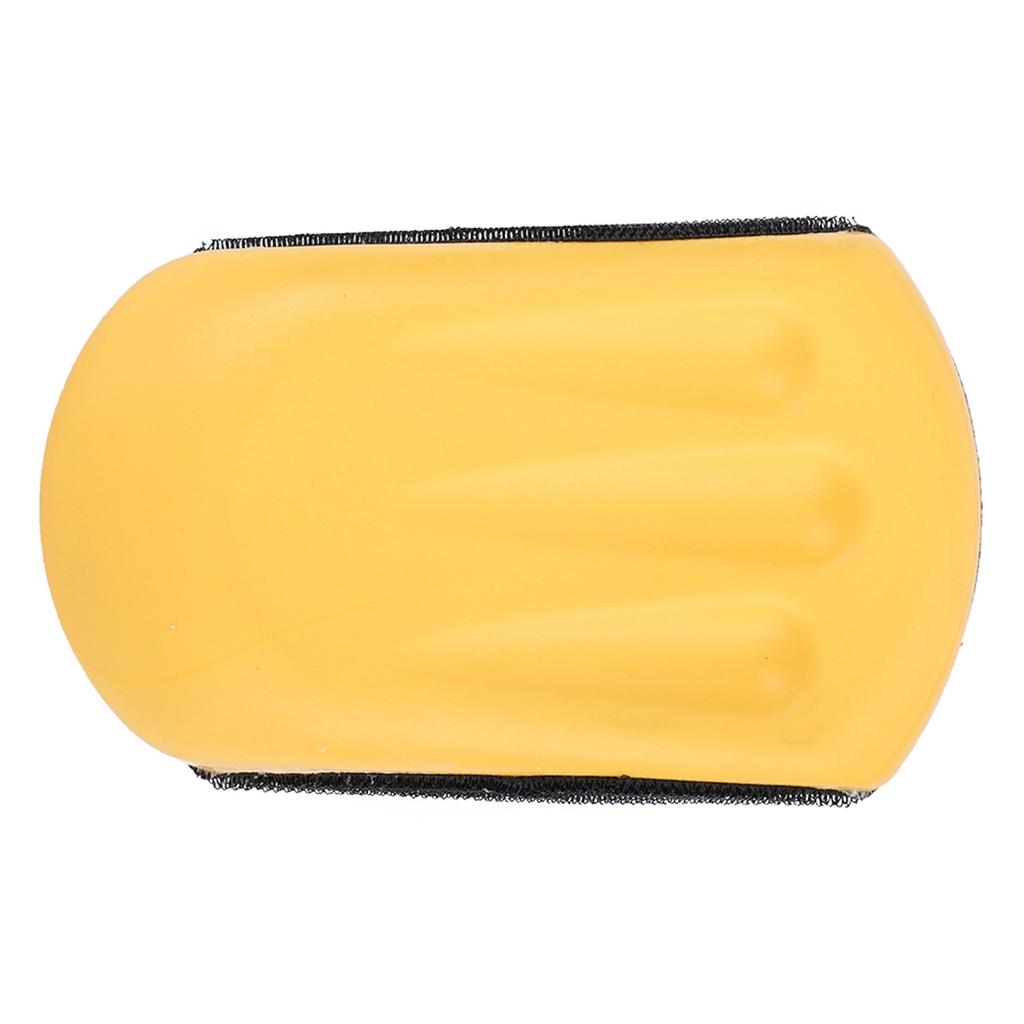 Sanding Block PU Foam Soft Elastic Hook   Design Moderate Size Ergonomic Manual Sander Tool for Polishing