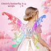 Glowing Shiny Butterfly Electric Wings Back Decoration Lights Fairy Wings  Halloween