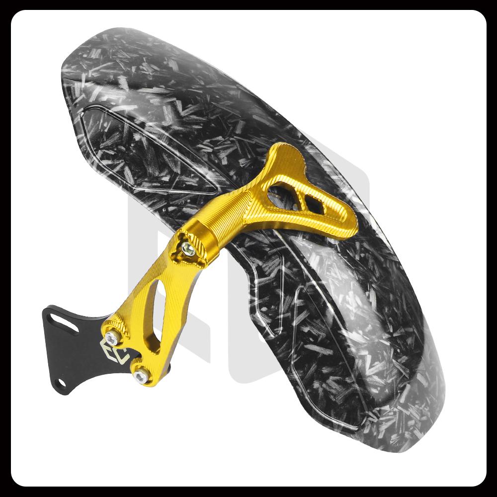 Motorcycle Rear Fender For SYM Husky ADV 125 150 200 /ADX 125 /ADXTG 150 /NAGA 155 Extended Mudguard with Aluminum Alloy Bracket