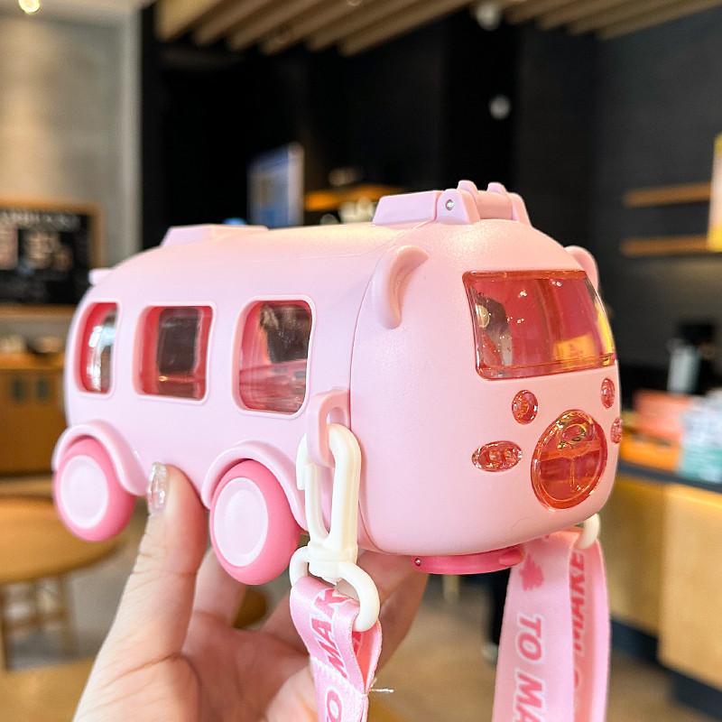 Cup Childrens Water Loveliness Car Baby Bus Carrier Sippy Pp Material Diverse