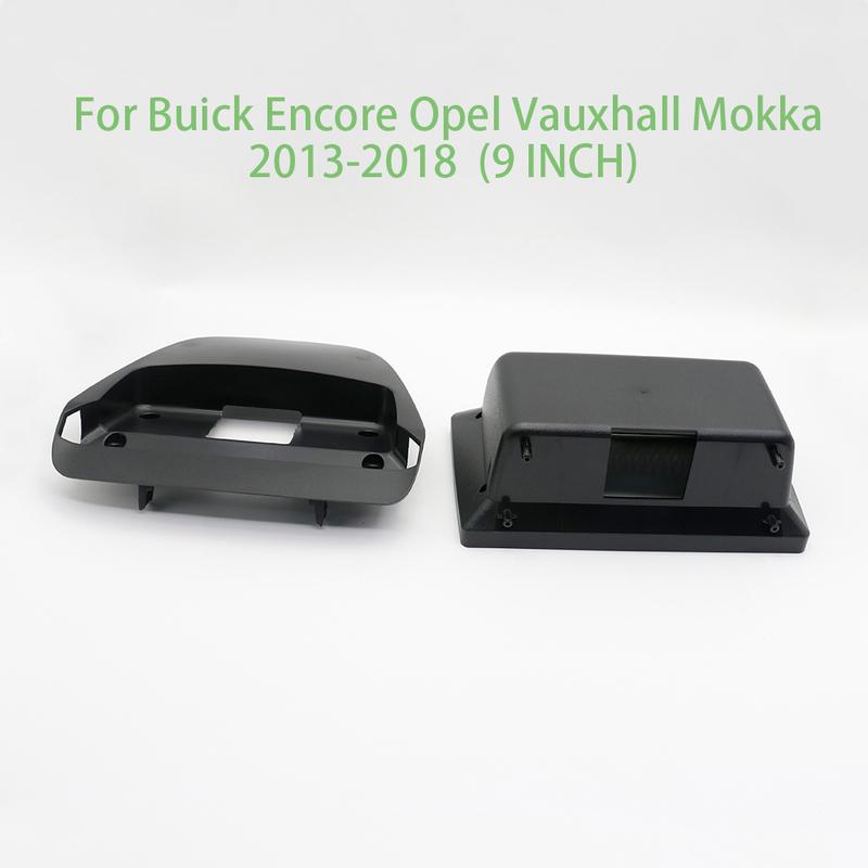For Buick Encore Opel Vauxhall Mokka 2013-2018 9 Inch Car Fascia Frame Adapter Canbus Box Android Radio Dash Fitting Panel Kit