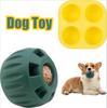 Luxury Modern Interactive Slow Feeder Treat Dispensing Dog Chew Toy Sustainable Rubber Silicone Ball for Pet Movement Training