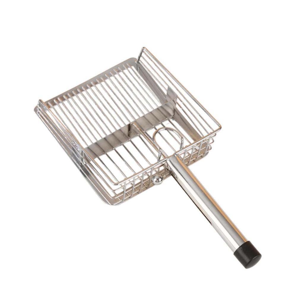 Cat Litter Scoop Scooper Metal for Most Litter Box Pet Accessories Easy to Clean Efficient Stainless Steel Lifter Sifting