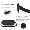 Komorebiya Security Passport Waist RFID Skimming OD19 Pouch, Case, Pouch, Prevention, (Black, B)