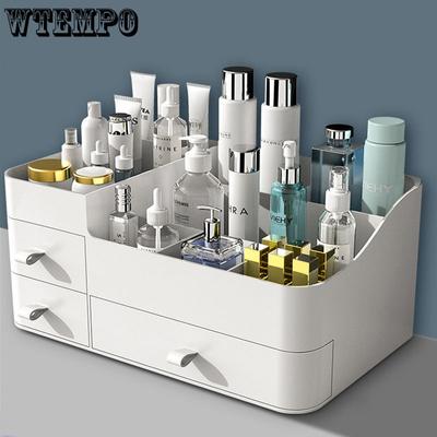 Zásuvkový organizér na make-up Veľkokapacitný úložný box na make-up do kúpeľne Ženy Starostlivosť o pleť Toaletný stolík Kozmetický rúž Kozmetický kufrík