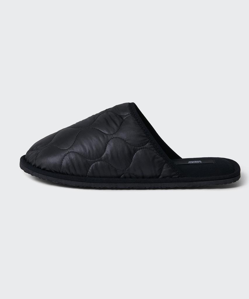 Musinsa Standard Onion Quilted Room Shoes [Black]