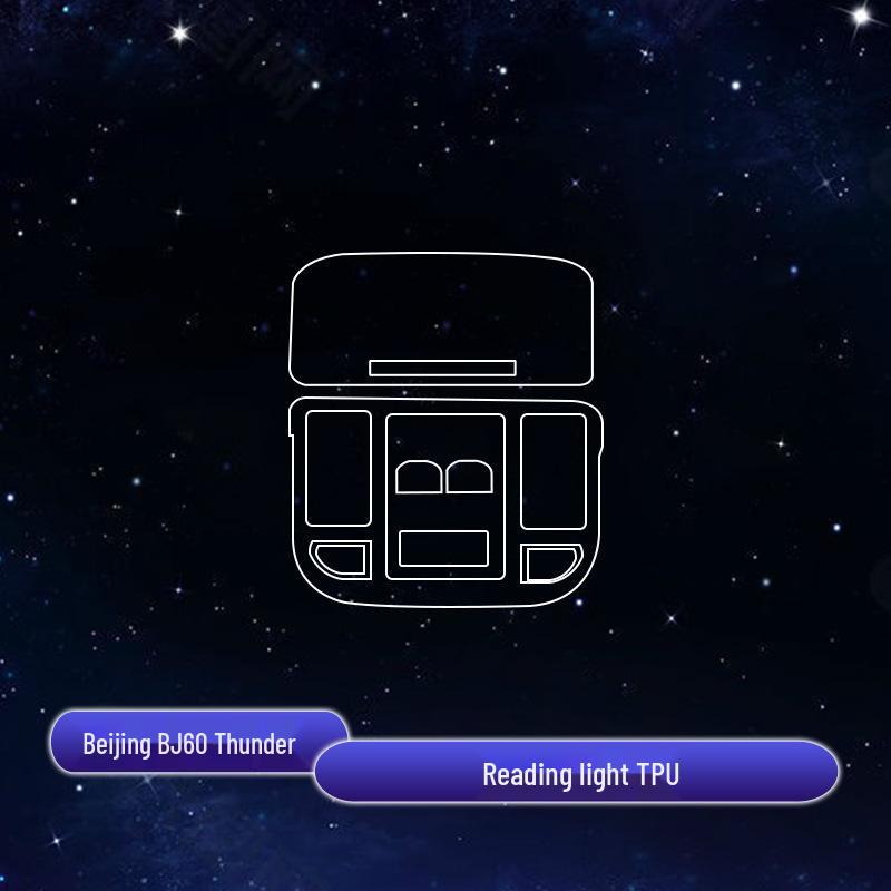 Beijing BJ60 Thunder Interior Protective Navigation Screen and Control Panel Film for 24 Models