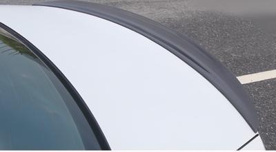 Spoiler LIP V4 (1234 Mise à niveau, noir) pour BMW Série 3 G20/21 2018-