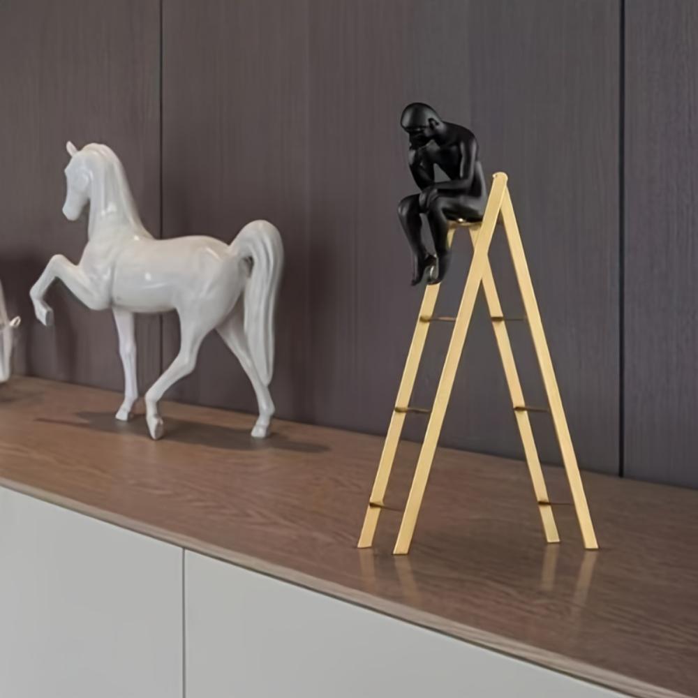 Simple creative home hand decoration model room entrance decoration modern stairs study decoration gift