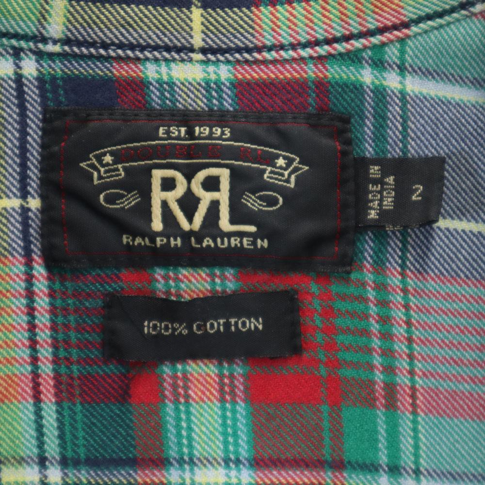 RRL Check Pattern Long sleeve Western shirt 2 RALPH LAUREN Ralph Lauren Women Used