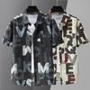 Summer Oversized Shirt Man Tops Fashion Plus Size 4XL-11XL Casual Short Sleeve Men's Shirts
