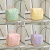 Cute Heart Pattern Makeup Bag With Breathable Polyester For Travel And Home Use