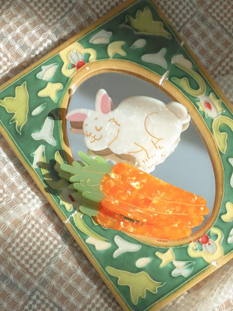 Coucou Suzette Rabbit Hair Claw