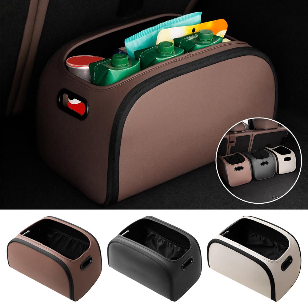 Universal Large Capacity Trunk Organizer For SUV Center Control Screen Rear Storage Box Armrest Box Storage Auto Interior A D6Y5