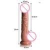 Dámské silikonové erotické hračky pro ženy Vibrátory pro ženy Vyhřívané rotační teleskopické dildo Párová masturbace Dálkové ovládání G-bod stimulace Sexuální hračky