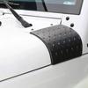 2Pcs Hood Corner Guard Cowl Body Armor Cover Trim Shell for Jeep Wrangler JK JKU