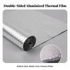 Aluminum-Plated Bubble Film Roll Waterproof Thermal Barrier Easy to Cut