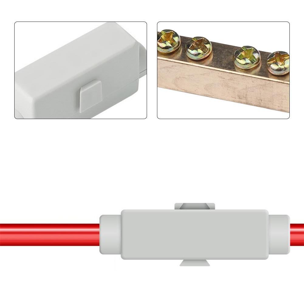 

For Electrical Controls 1000V Wire Connector 37*13*20mm 1000V Electrical Connector Set Double-screw Technology China Mainland
