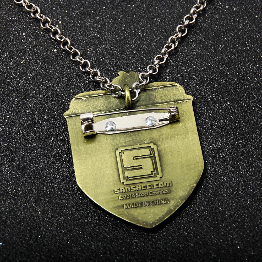 Five Nights At Freddy Pendant Cool Style Hip Hop Chain Necklace for Kids