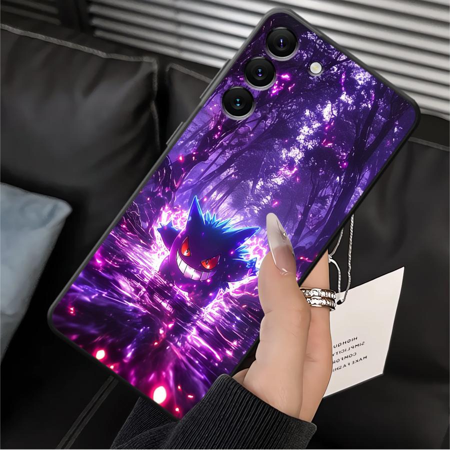 Funda Phone Cover Case for Samsung Galaxy A70 A16 A40 A05 A17 A06 A50 A13 A20 A12 A04 A15 Anime Pokemon Gengar