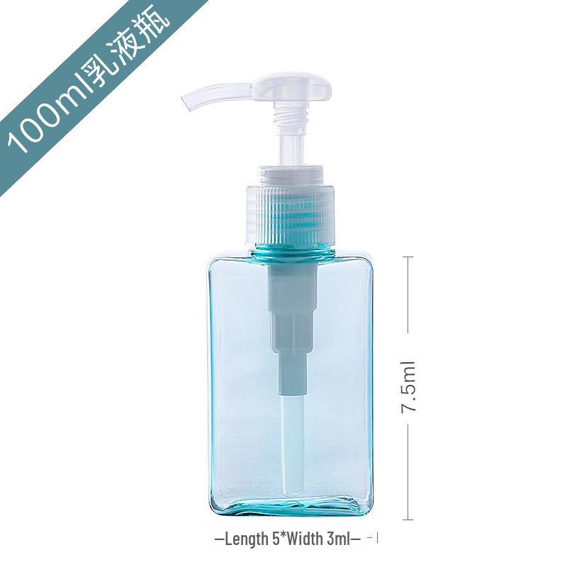 Push-Type Foaming Hand Sanitizer Bottle - Transparent for Hotel Use