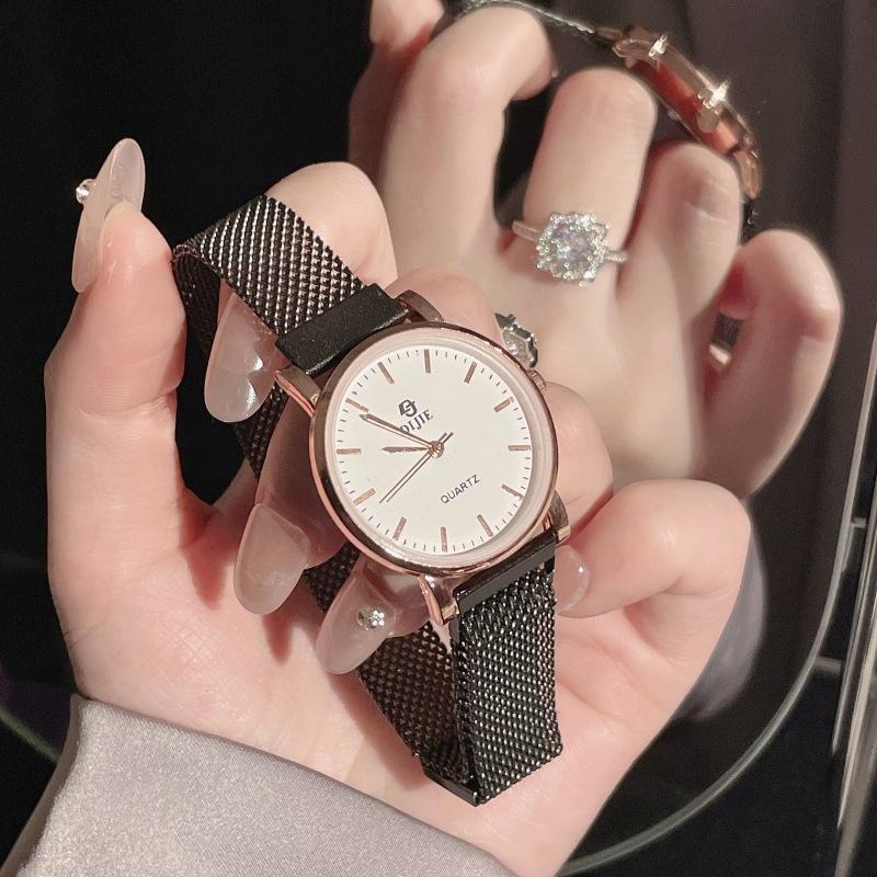 

Magnetstone Trend Girl Forest Watch Schoolgirl Simple Girl S Watch Versatile Small Casual Watch Trend чорний