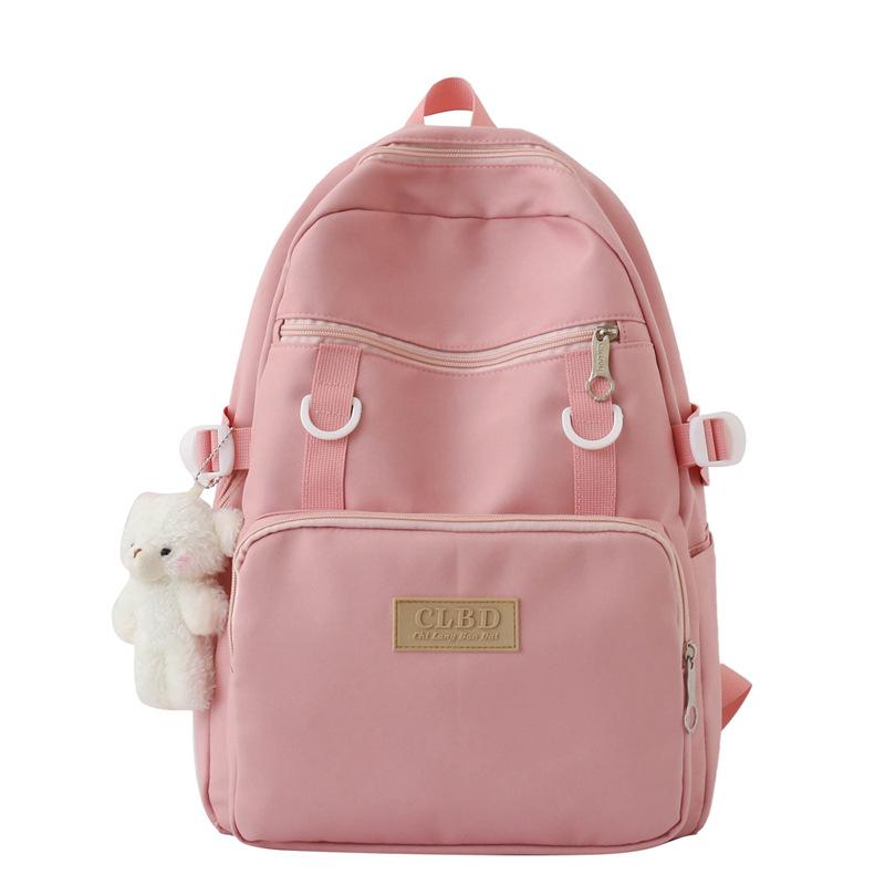 School season new student schoolbag Korean version casual large capacity junior high school campus schoolbag large capacity computer backpack
