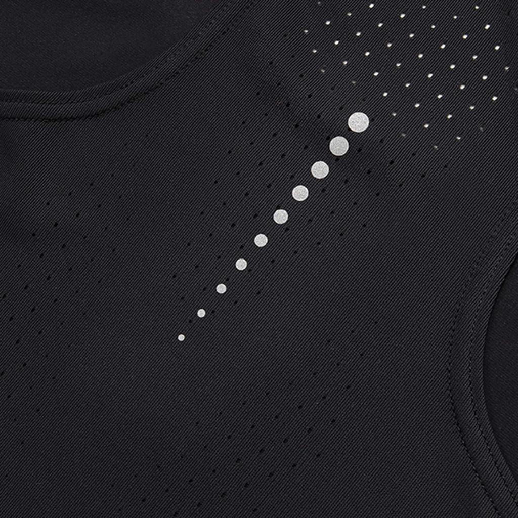 Adidas SS24 ESS RN Singlet Series Breathable Sports Sleeveless Top Unisex ტოპები შავი JV6915