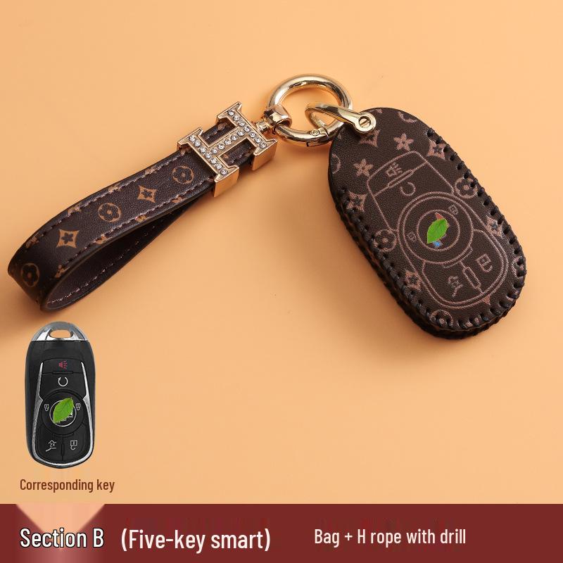 21 Buick Key Cover: New Excelle, Encore, Verano XT, LaCrosse, Regal - Stylish Women's Car Key Case