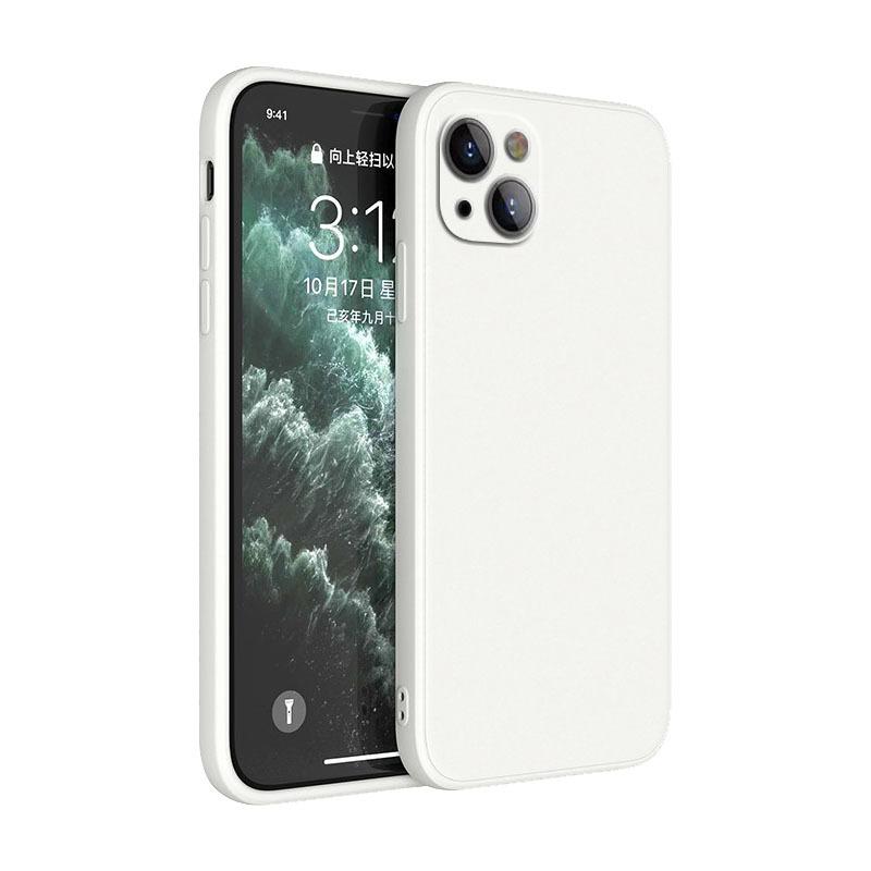Applicable To Apple 11 Mobile Phone Case Iphonepro Liquid Silicone Promax Straight Edge Soft Case Mini Mobile Phone Guarantee