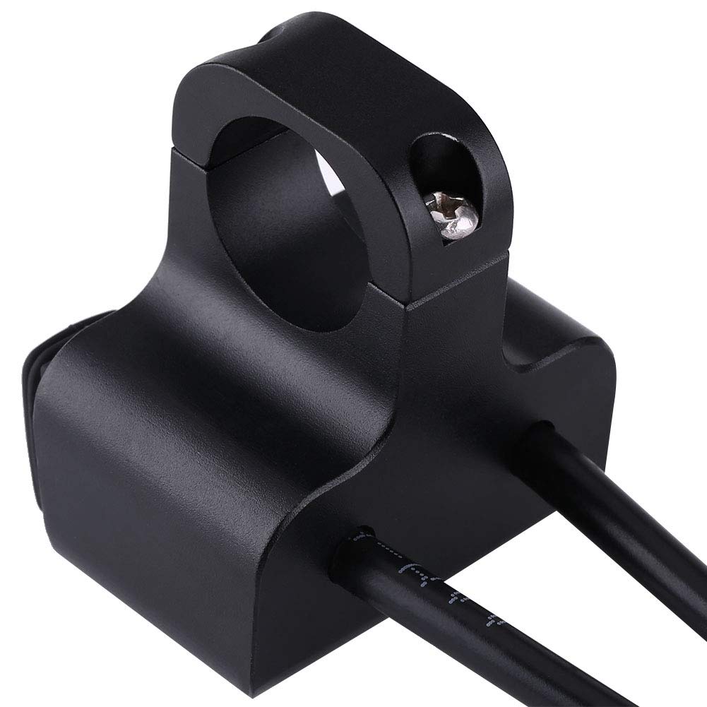 Motorcycle Handlebar Switch Control 7/8inch 3 Way On/Off Double Headlight Spotlight Control Button Ignition System Supplies Dual 3 Way Motorcycle