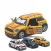 1:32 Alloy Mini Cooper Painted Rally Car Model Pull Back Door Opening Car Model Children'S Toy Gifts