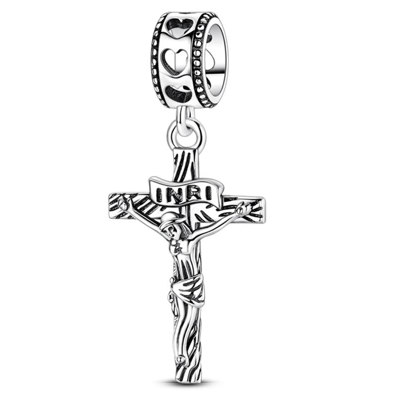 Mărgele Charm Mărgele Charm Mărgele Charm Culoare Cupru Fundă Cruce Arborele Vieții Mărgele Charm Compatibile Cu DIY Brățări Tip Bangle Autentice Pandantiv Charm Jew