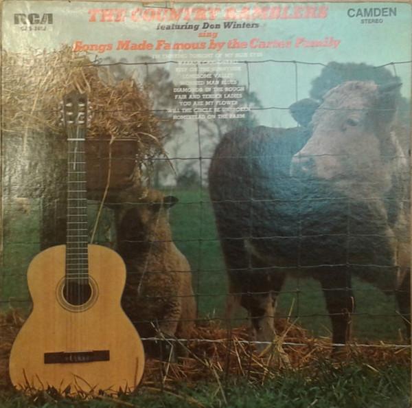 

LP Record COUNTRY RAMBLERS Songs Made Famous By The Carter Fam CAS2452 RCA Camden 1971 US CountryFolk Used