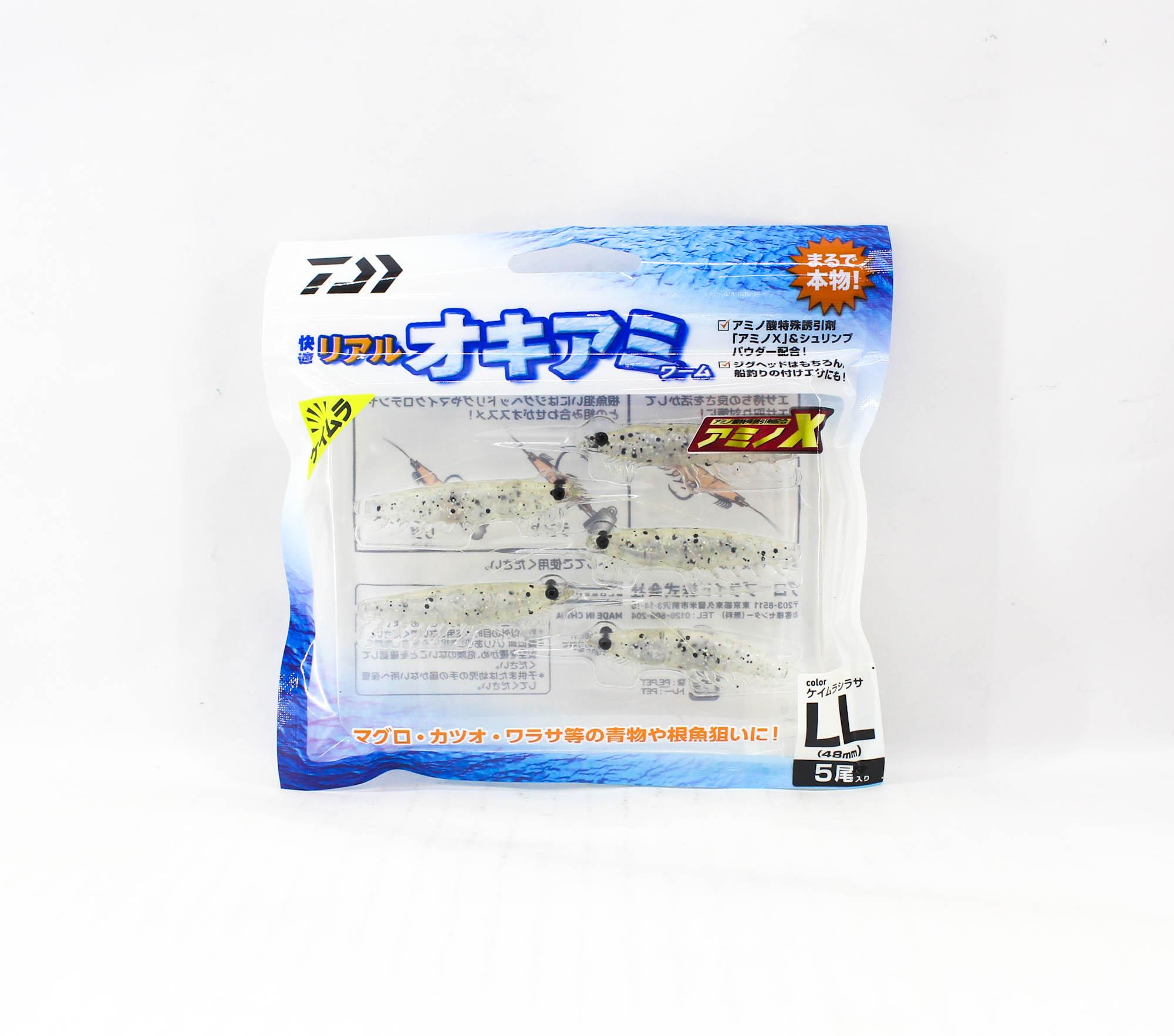 

Daiwa Soft Lure Kaiteki Real Okiami LL 48 мм 5 шт. в упаковке UV Shirasa (1326)