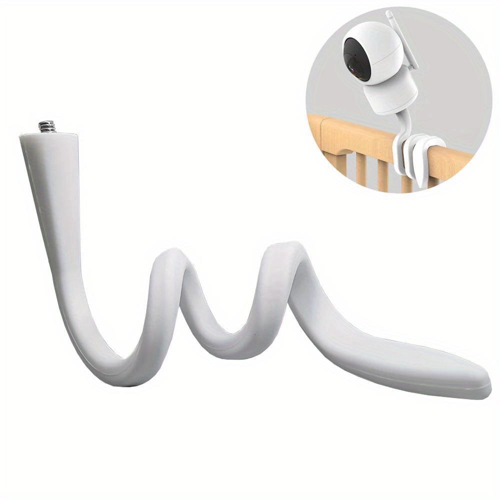 Camera Holder Stand Monitor Wall Mount Silica Gel Bracket Hole-Free Cradle Rod Hose Holder Flexible Twist Mounting