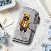 Fashion Cool Bear Pattern Wallet Large Capacity Multi Card Slot Purse