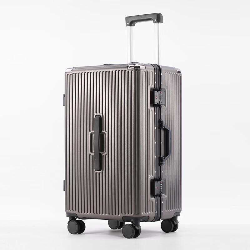 DK PC Hardside Spinner Luggage with Aluminum Frame and TSA Lock