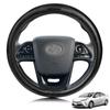 ElitingCar Premium Echte Lederlenkradabdeckung für Toyota Prius 50 Stilvoll 3D Exklusiv Auto Verstärkt Alterungsbeständig Einfaches Interieur Aufwerten Sie Ihr